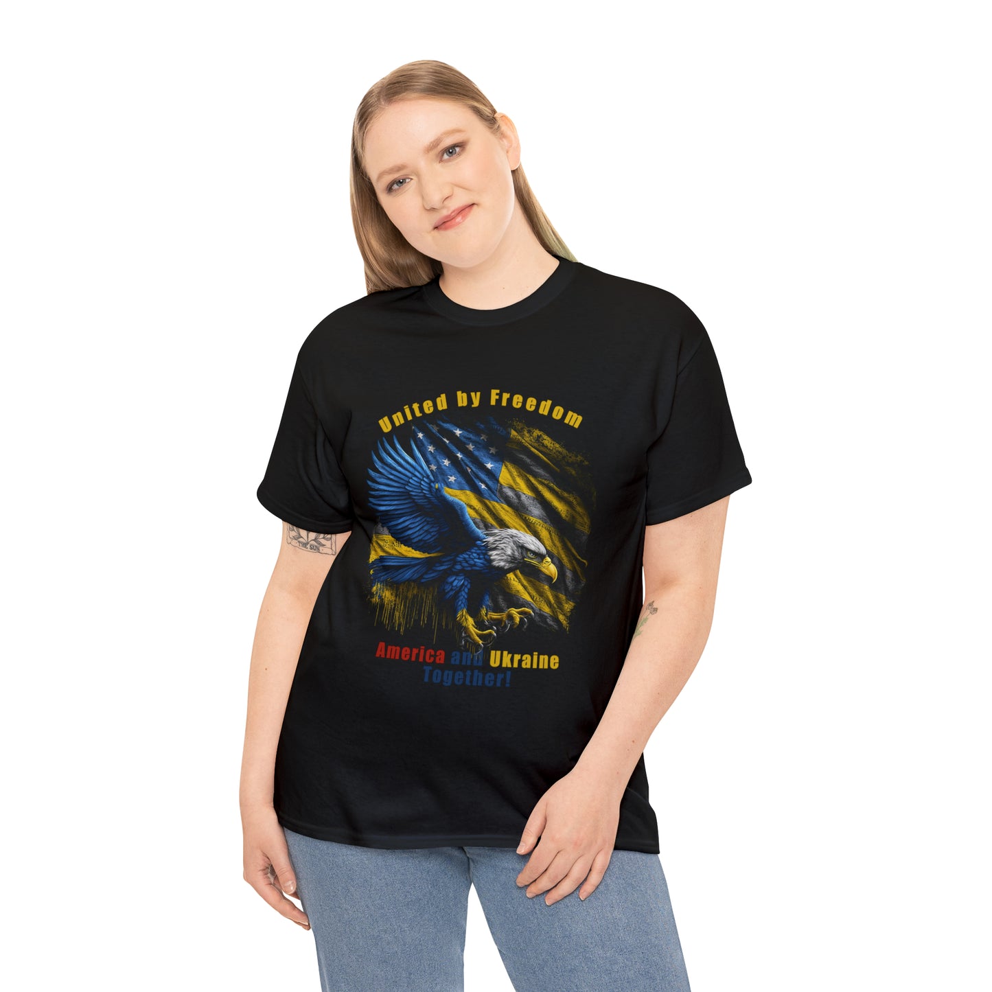 United by Freedom, Strength in Diversity: America and Ukraine Togethe Ukrainian Eagle