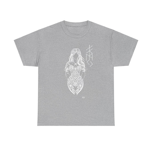 Valhalla Division Wolf, Viking Freya Heavy Cotton Tee