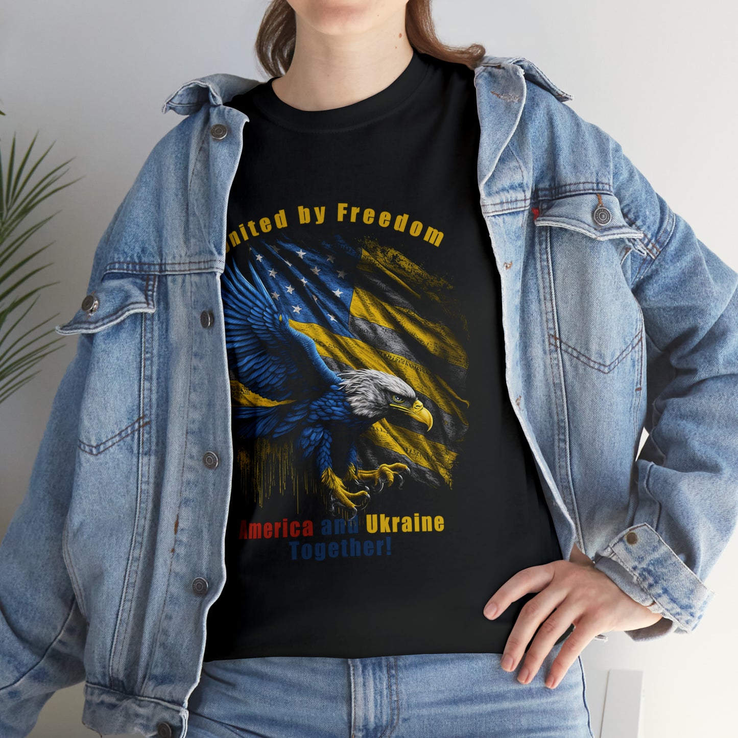 United by Freedom, Strength in Diversity: America and Ukraine Togethe Ukrainian Eagle