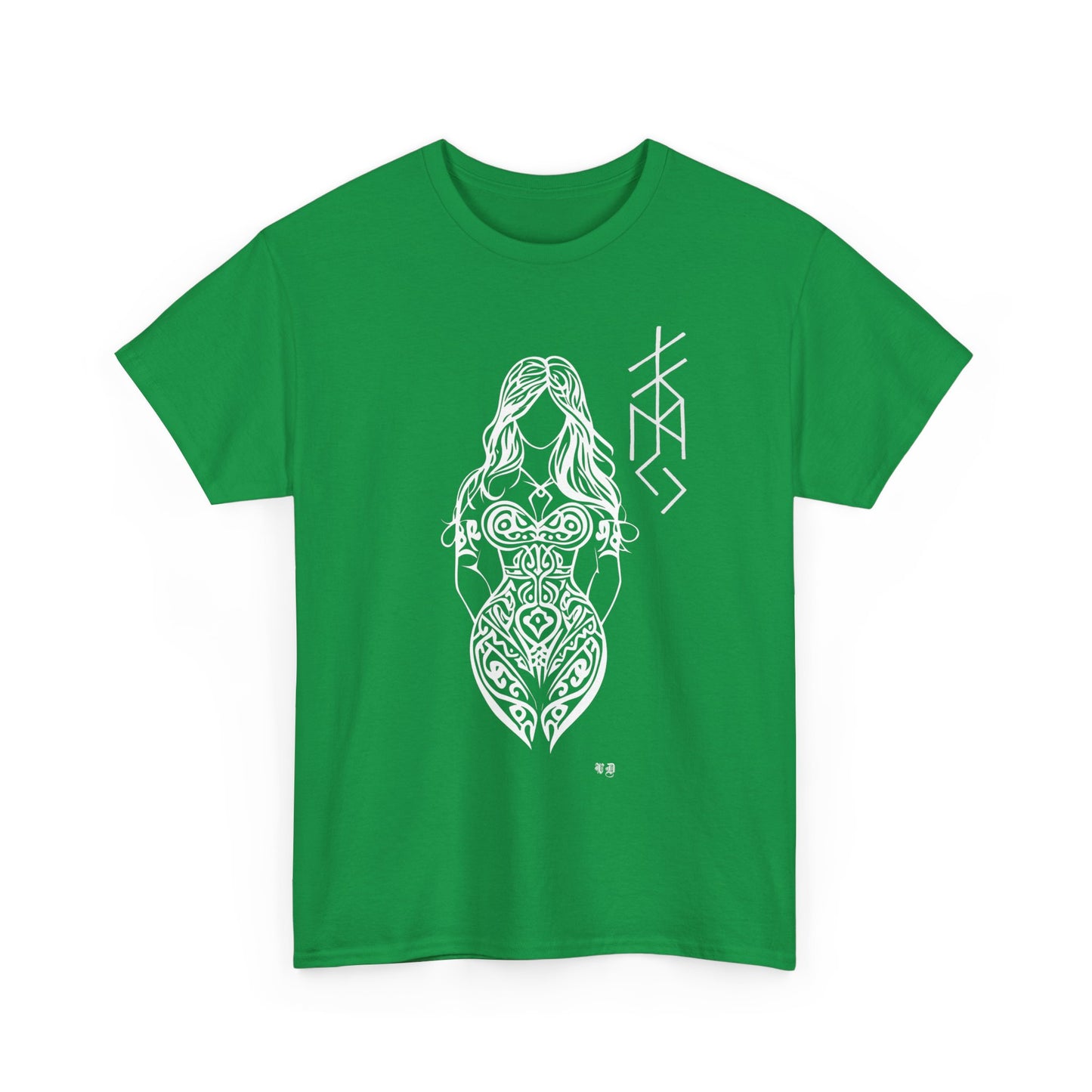 Valhalla Division Wolf, Viking Freya Heavy Cotton Tee