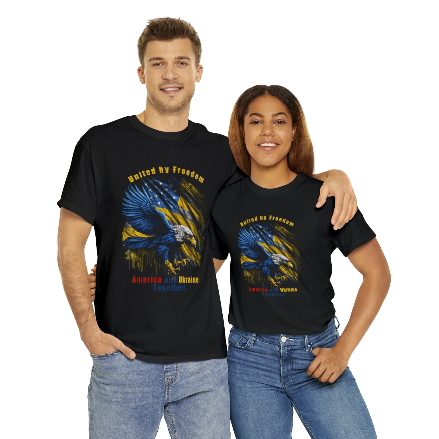 United by Freedom, Strength in Diversity: America and Ukraine Togethe Ukrainian Eagle
