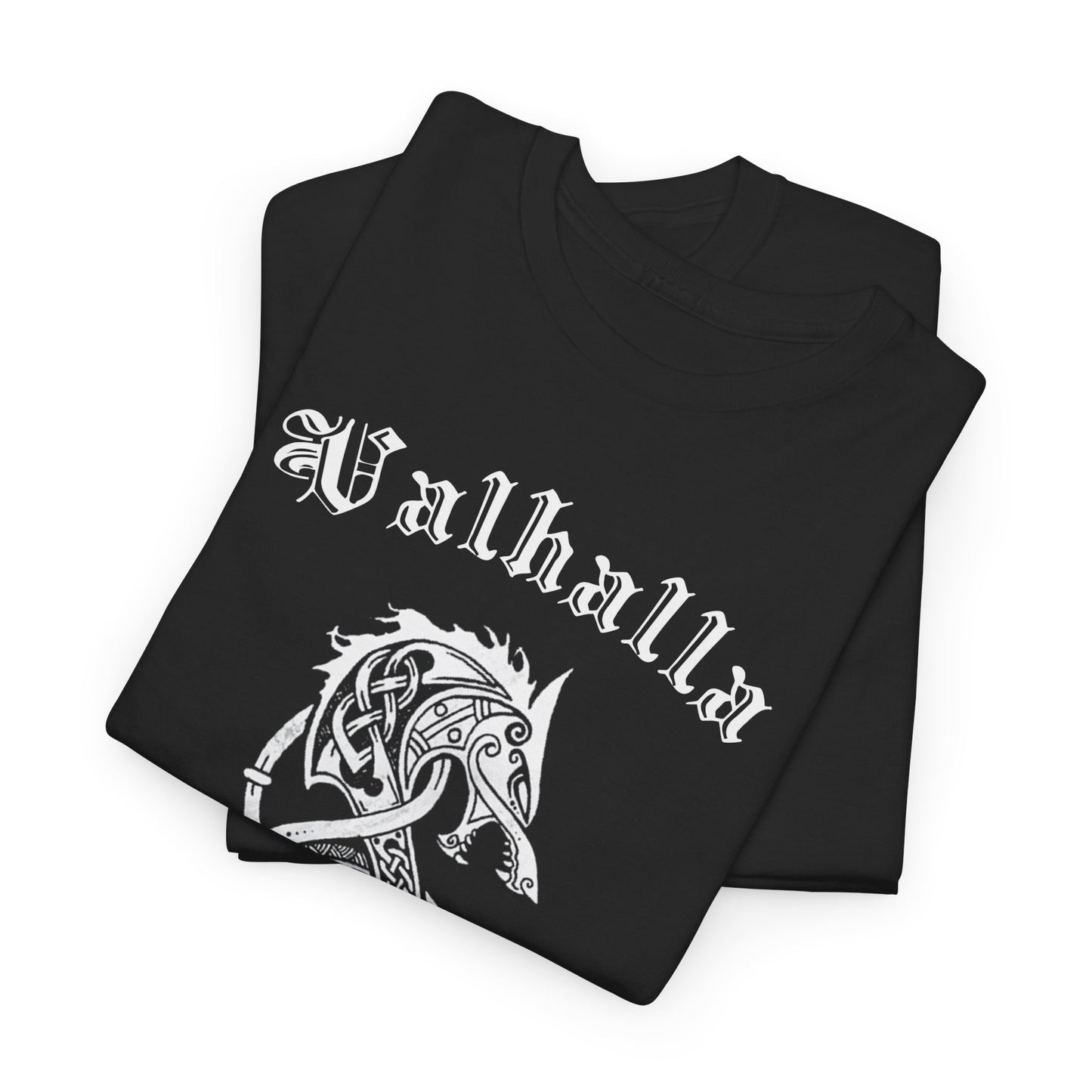 Valhalla Division Wolf, Viking Fenrir Unisex Heavy Cotton Tee