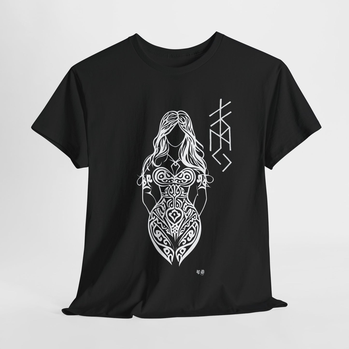 Valhalla Division Wolf, Viking Freya Heavy Cotton Tee