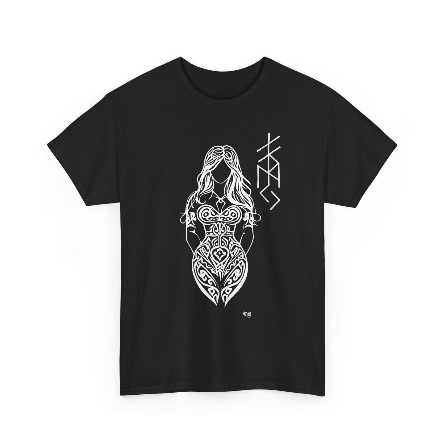 Valhalla Division Wolf, Viking Freya Heavy Cotton Tee