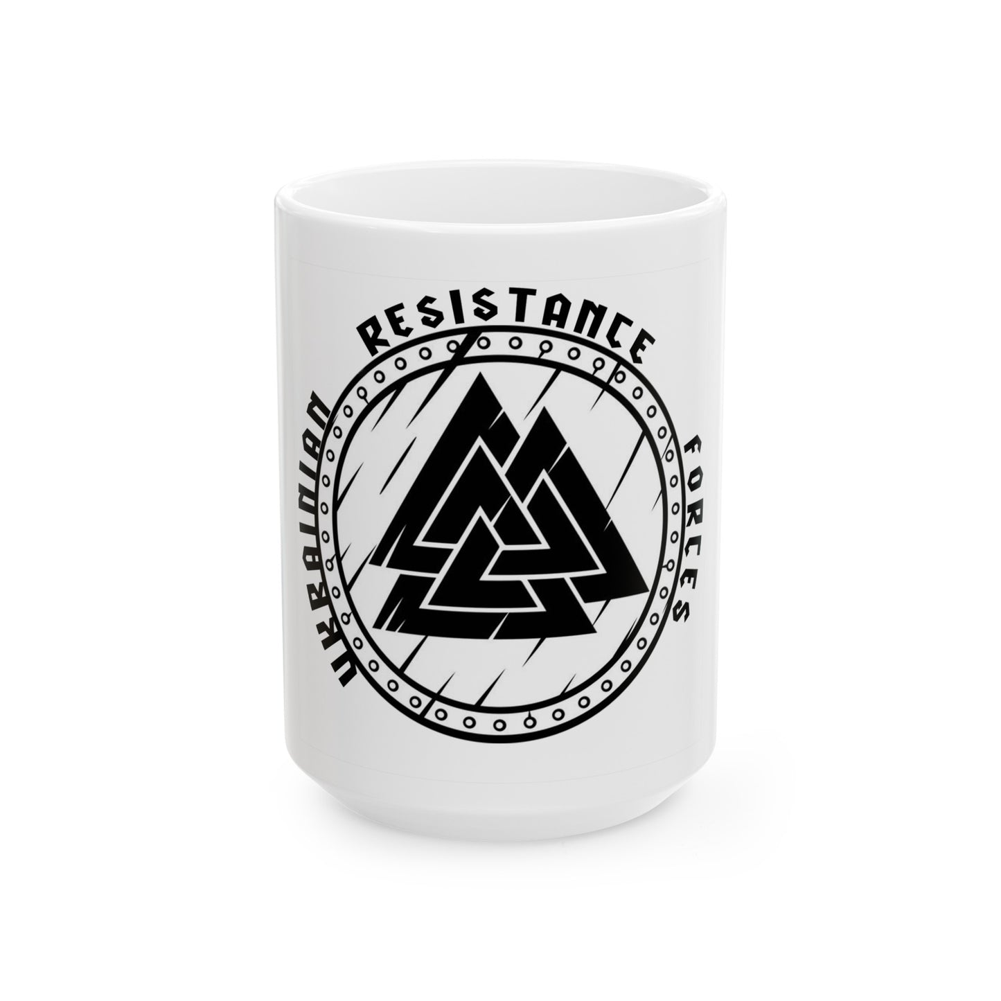 Ukrainian Resistance Forces Ceramic Mug 11oz