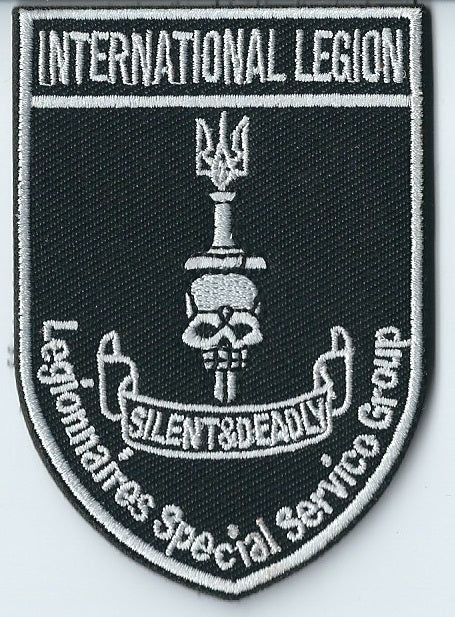 International Legion Silent and Deadly Group Russia Ukraine War Volunteer