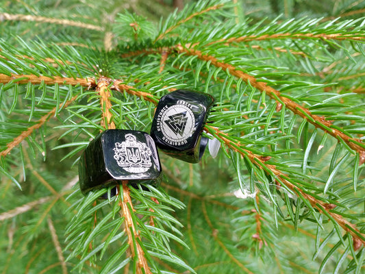 Ukraine Man Military Lucky Ring Protector Coat of arms of Ukraine and Ukr Resistance