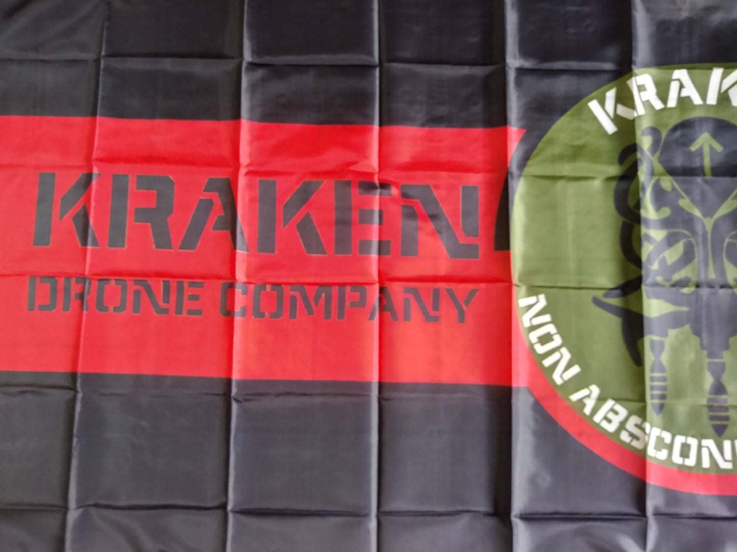 KRAKEN FPV and Drone Company Patch Velcro