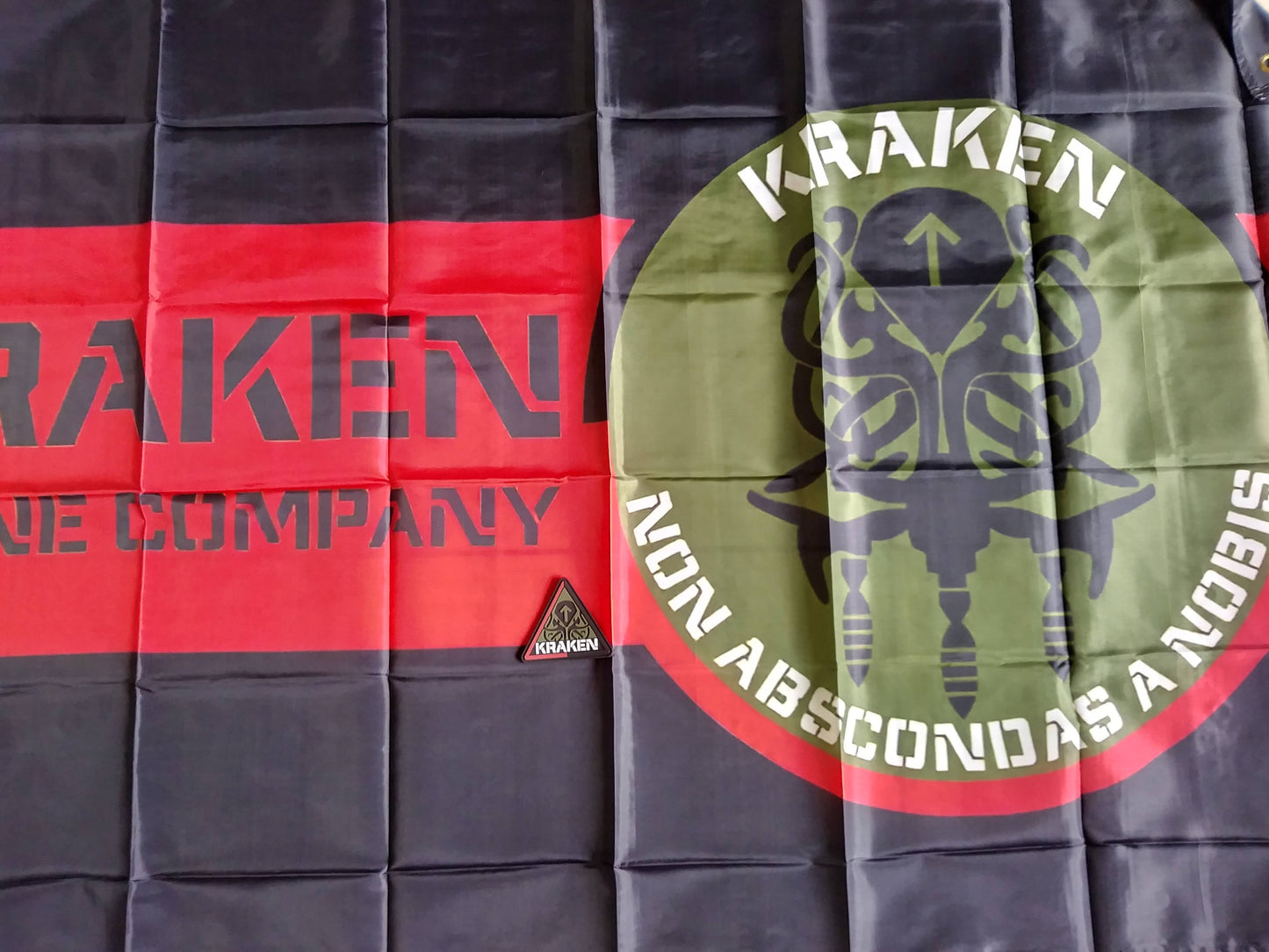 KRAKEN FPV and Drone Company Patch Velcro