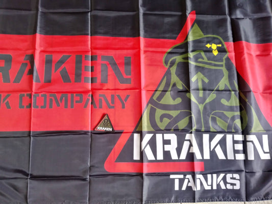 KRAKEN Drone Company Flag Banner 3rd Assault Brigade