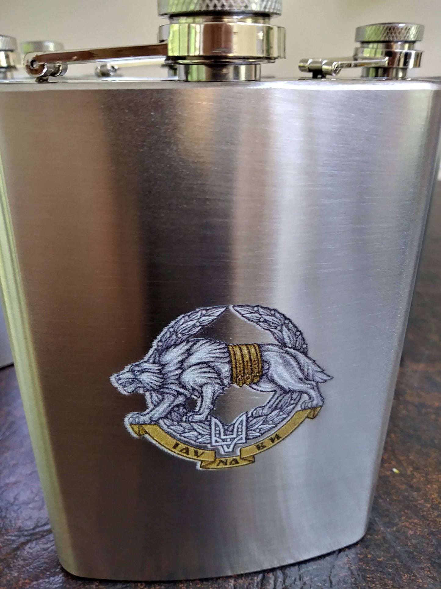 Ukrainian Army Stainless Steel Flask Gift