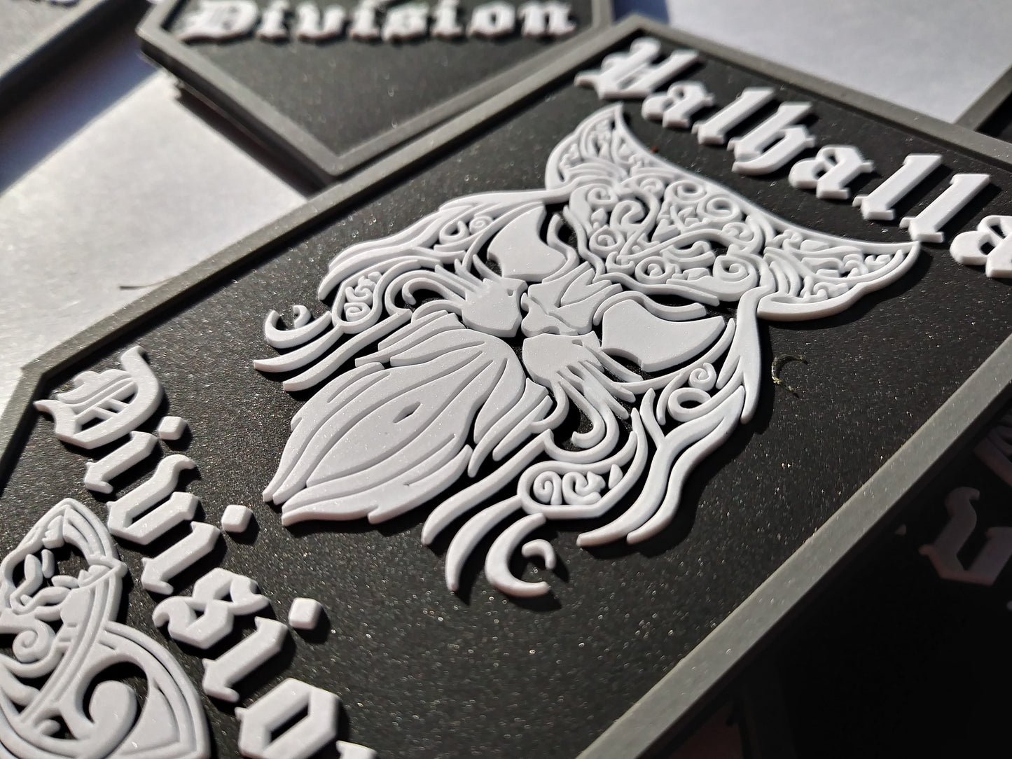 Valhalla Division Viking Symbols PVC Dragon, Wolf, Boar, Cat Tactical Morale Patch