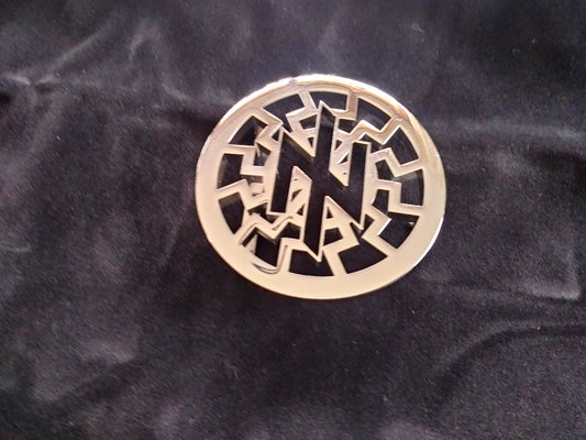 Belt Buckle Idea of Nation Black Sun Stainless steel