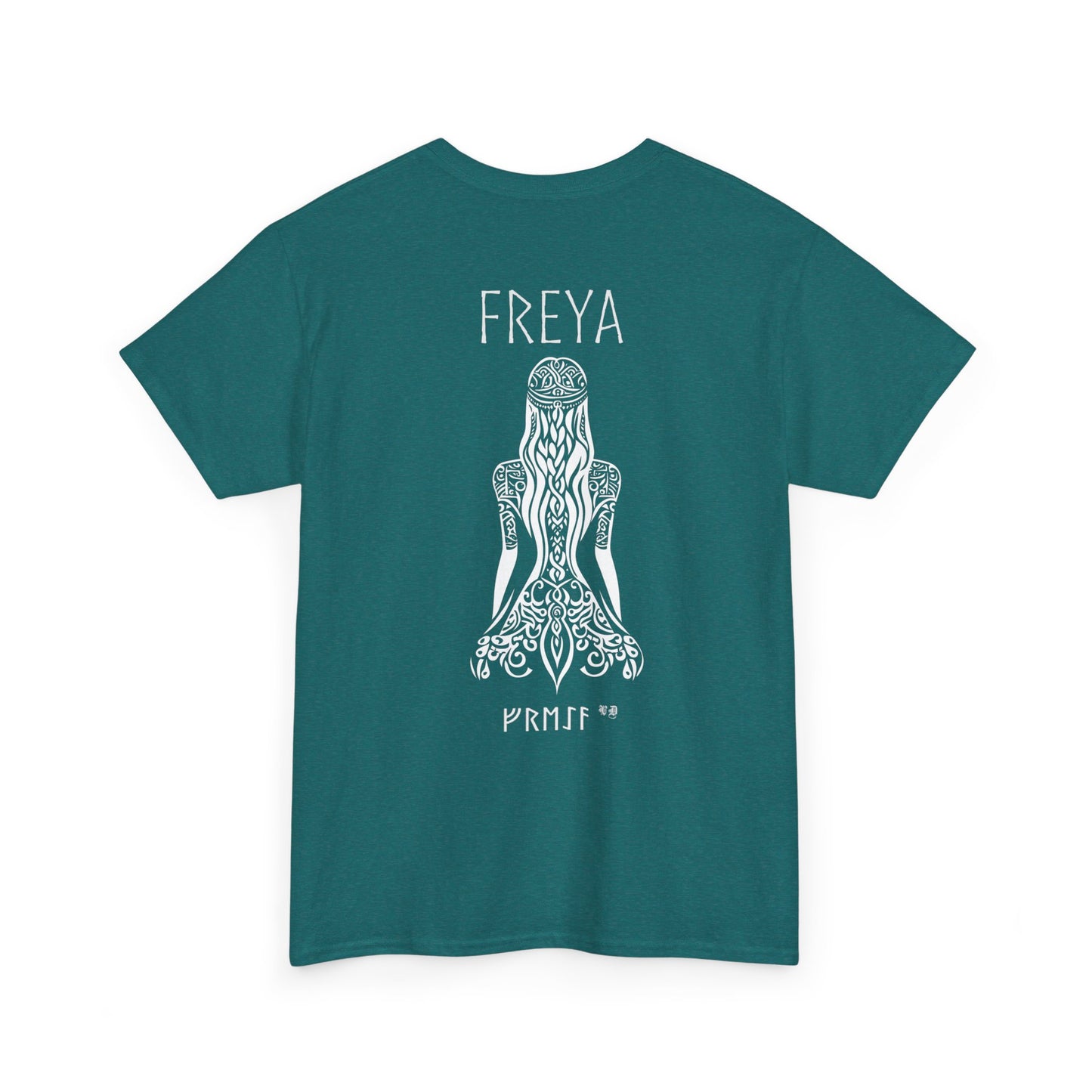 Valhalla Division Wolf, Viking Freya Heavy Cotton Tee