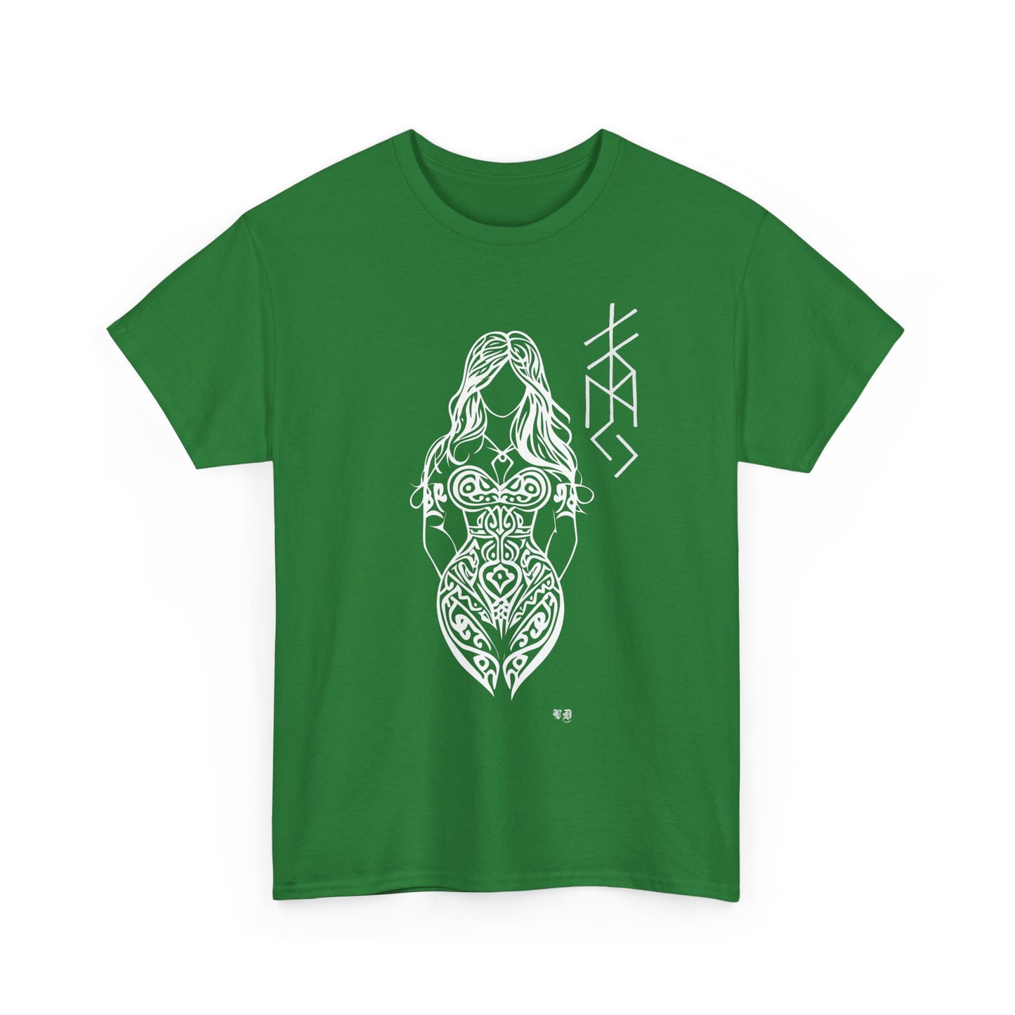 Valhalla Division Wolf, Viking Freya Heavy Cotton Tee
