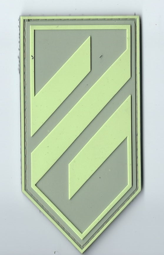 ARMY of UKRAINE 3rd Separate Assault Brigade Textiler Patch Commander Andriy Biletsky Green Orange Variation