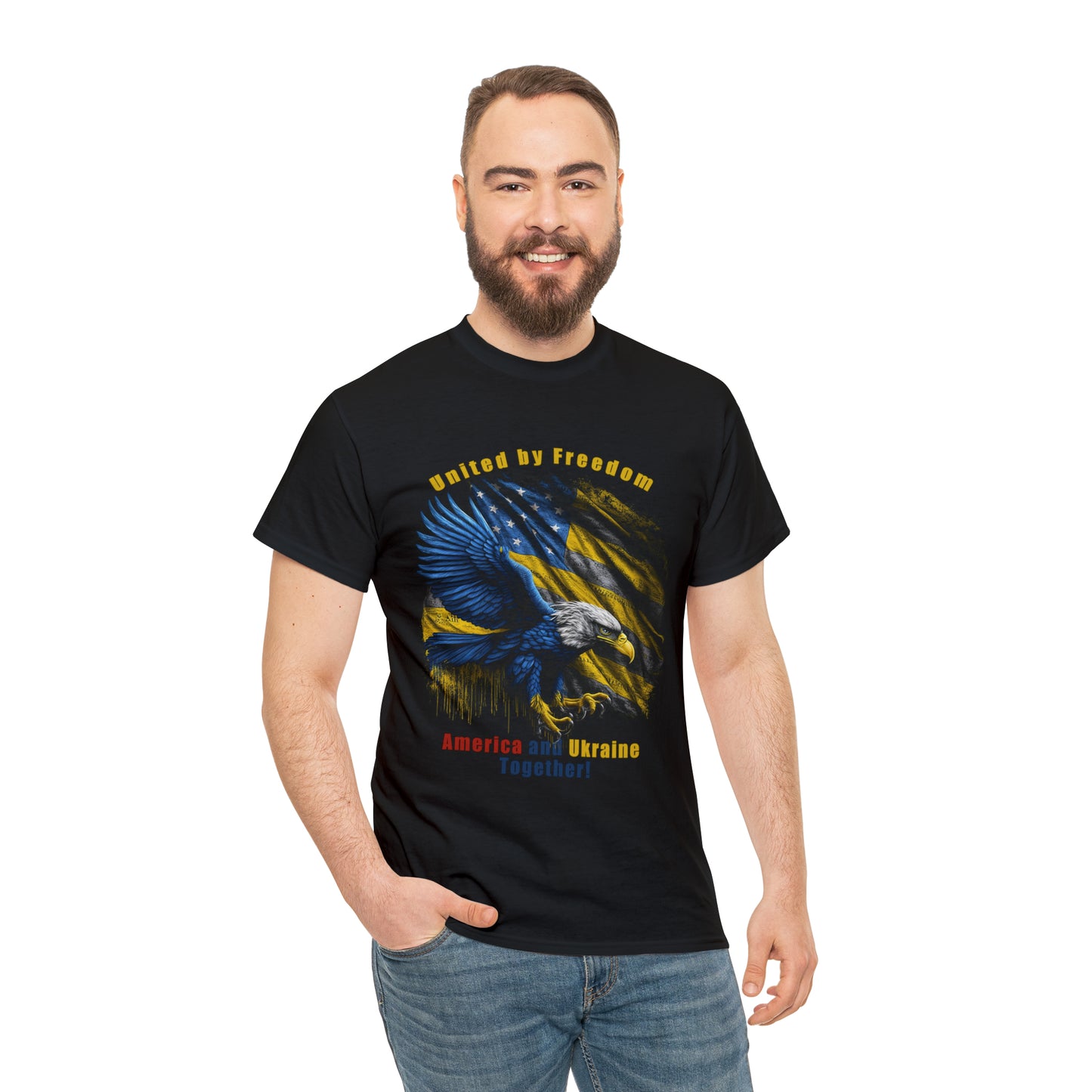 United by Freedom, Strength in Diversity: America and Ukraine Togethe Ukrainian Eagle