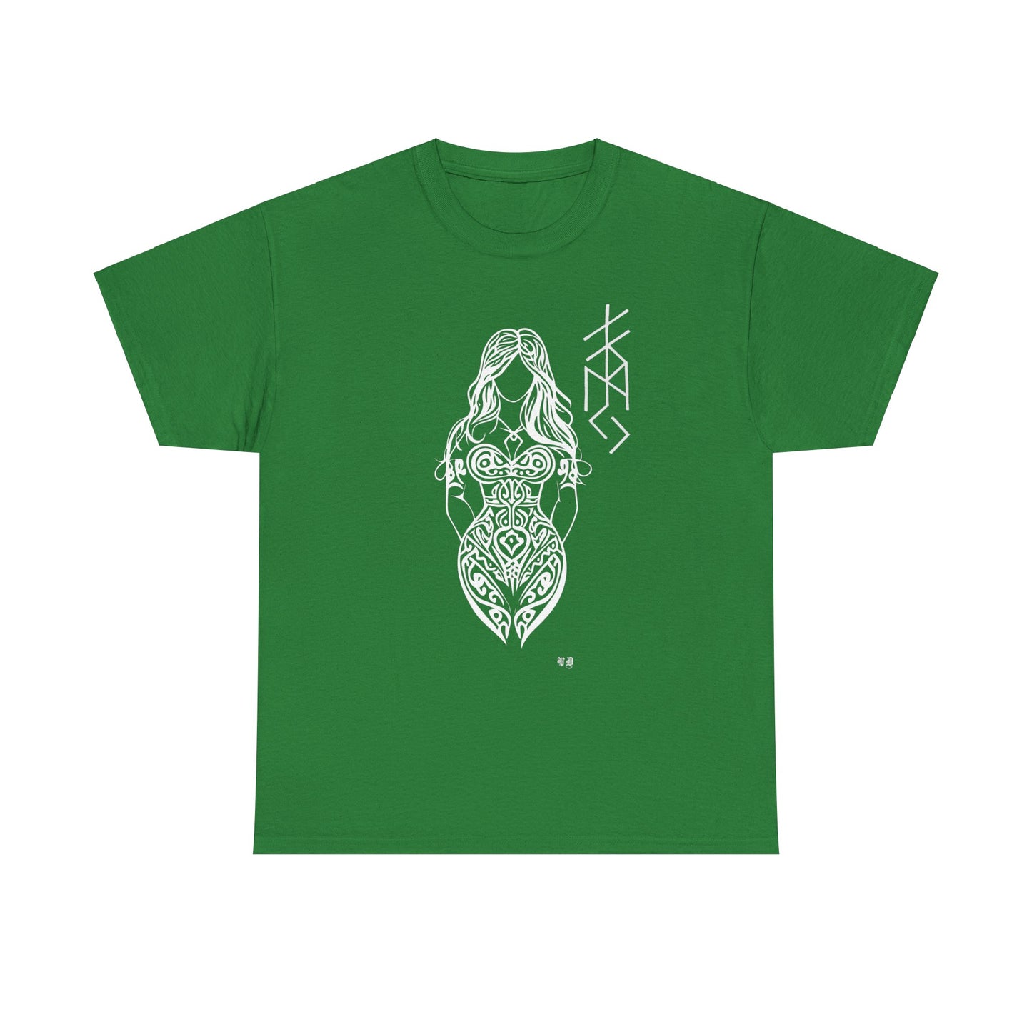 Valhalla Division Wolf, Viking Freya Heavy Cotton Tee