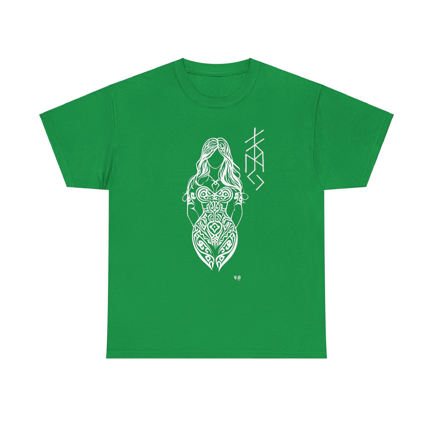 Valhalla Division Wolf, Viking Freya Heavy Cotton Tee