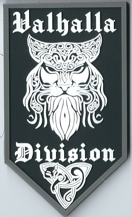 Valhalla Division Viking Symbols PVC Dragon, Wolf, Boar, Cat Tactical Morale Patch