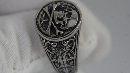 WW1 German Imperial Sturm Baon STURMTRUPPE ORDEN RING Replica Size 11