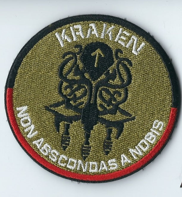 KRAKEN FPV and Drone Company Patch Velcro