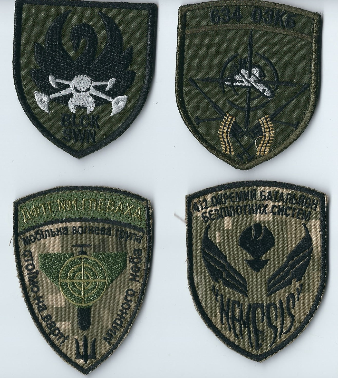 Ukraine Drone Army Black Swan Nemesis Separate Battalion of Unmanned Systems ZSU