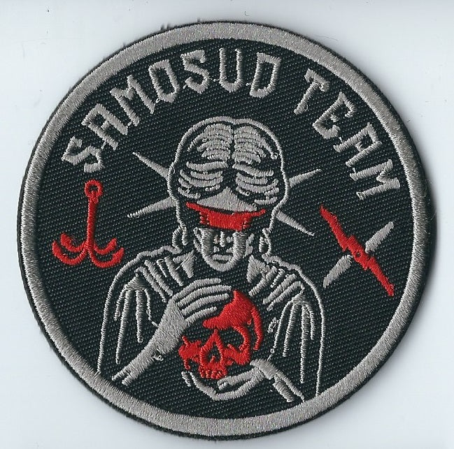 Ukrainian Army of Drones Patch of the Samosud Team (Vigilante Team) UAV unit