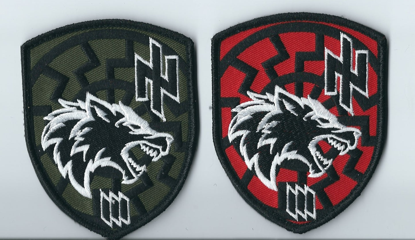 New ARMY of UKRAINE Former AZOV 3rd Separate Assault Brigade Werewolf Black Sun Patch