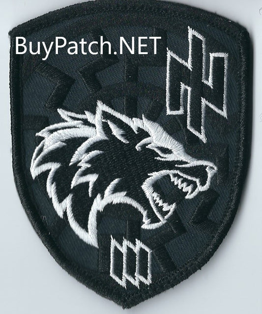 New ARMY of UKRAINE 3rd Separate Assault Brigade Werewolf Black Sun Patch Gree Red