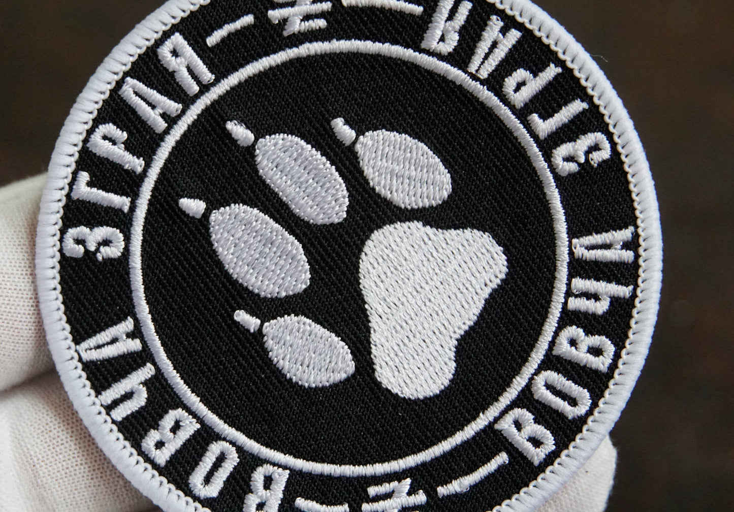 New Pin Badge ARMY of UKRAINE Former AZOV 3rd Separate Assault Brigade Werewolf Black Sun Patch