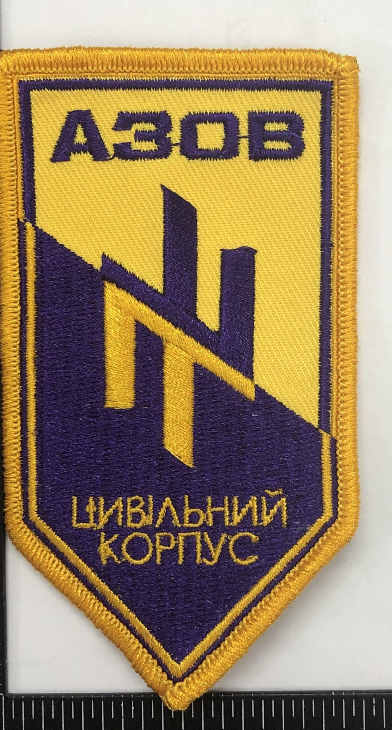 UKRAINE AZOV BATTALION CIVIL UNIT Regiment Patch Emblem Variation