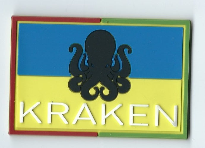 ARMY of UKRAINE UKRAINIAN BATTALION UNIT AZOV KHARKIV KRAKEN REGIMENT TACTICAL MORALE CIrcle PATCH