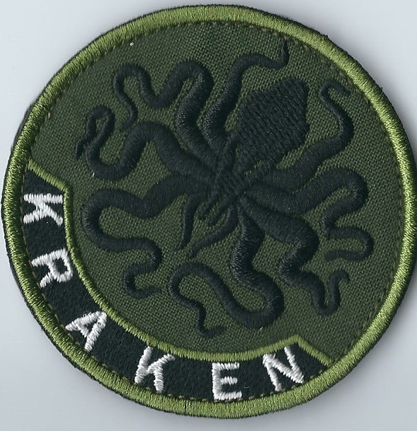 ARMY of UKRAINE UKRAINIAN BATTALION UNIT AZOV KHARKIV KRAKEN REGIMENT TACTICAL MORALE CIrcle PATCH