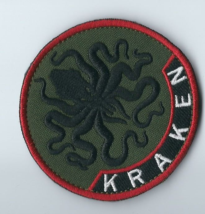 ARMY of UKRAINE UKRAINIAN BATTALION UNIT AZOV KHARKIV KRAKEN REGIMENT TACTICAL MORALE CIrcle PATCH