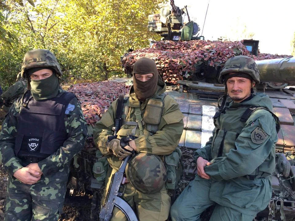 UKRAINE - UKRAINIAN PARAMILITARY BATTALION Krim CRIMEA