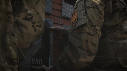 ARMY of UKRAINE 3rd Separate Assault Brigade 3D PVC Rubber Patch Commander Andriy Biletsky Green Orange Variation