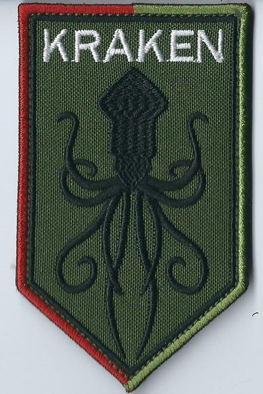 ARMY of UKRAINE UKRAINIAN BATTALION UNIT AZOV KRAKEN REGIMENT TACTICAL MORALE PATCH