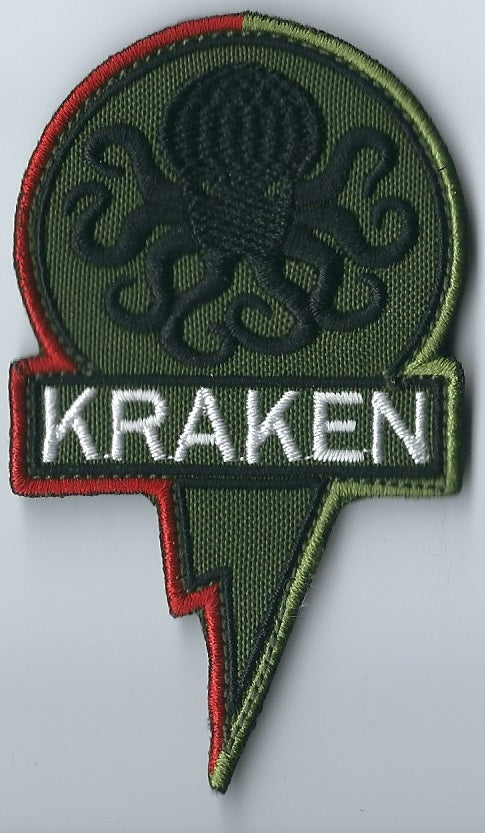 ARMY of UKRAINE UKRAINIAN BATTALION UNIT AZOV Kraken Banner Patch
