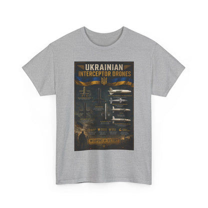 Ukrainian Interceptor DronesHeavy Cotton Tee