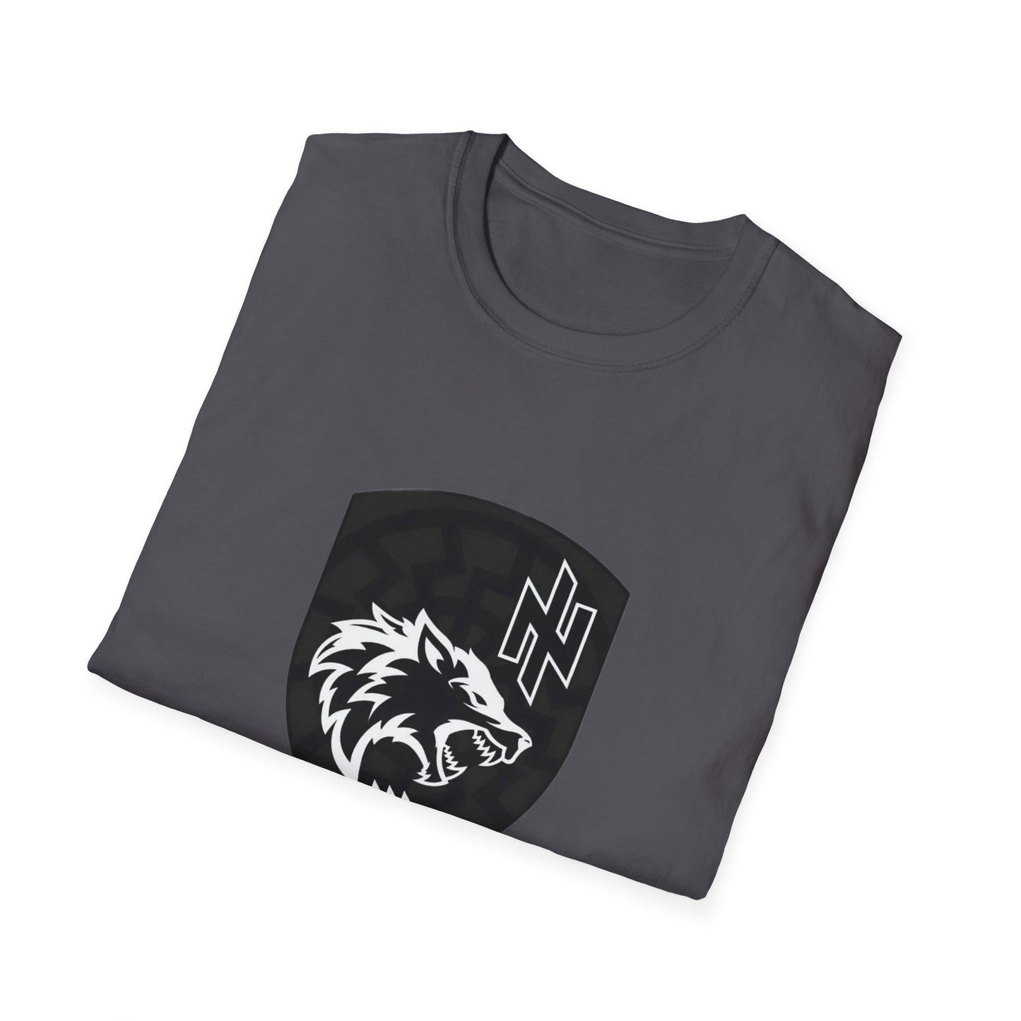 One side 3rd Separate Assault Brigade Wolf Unisex Softstyle T-Shirt