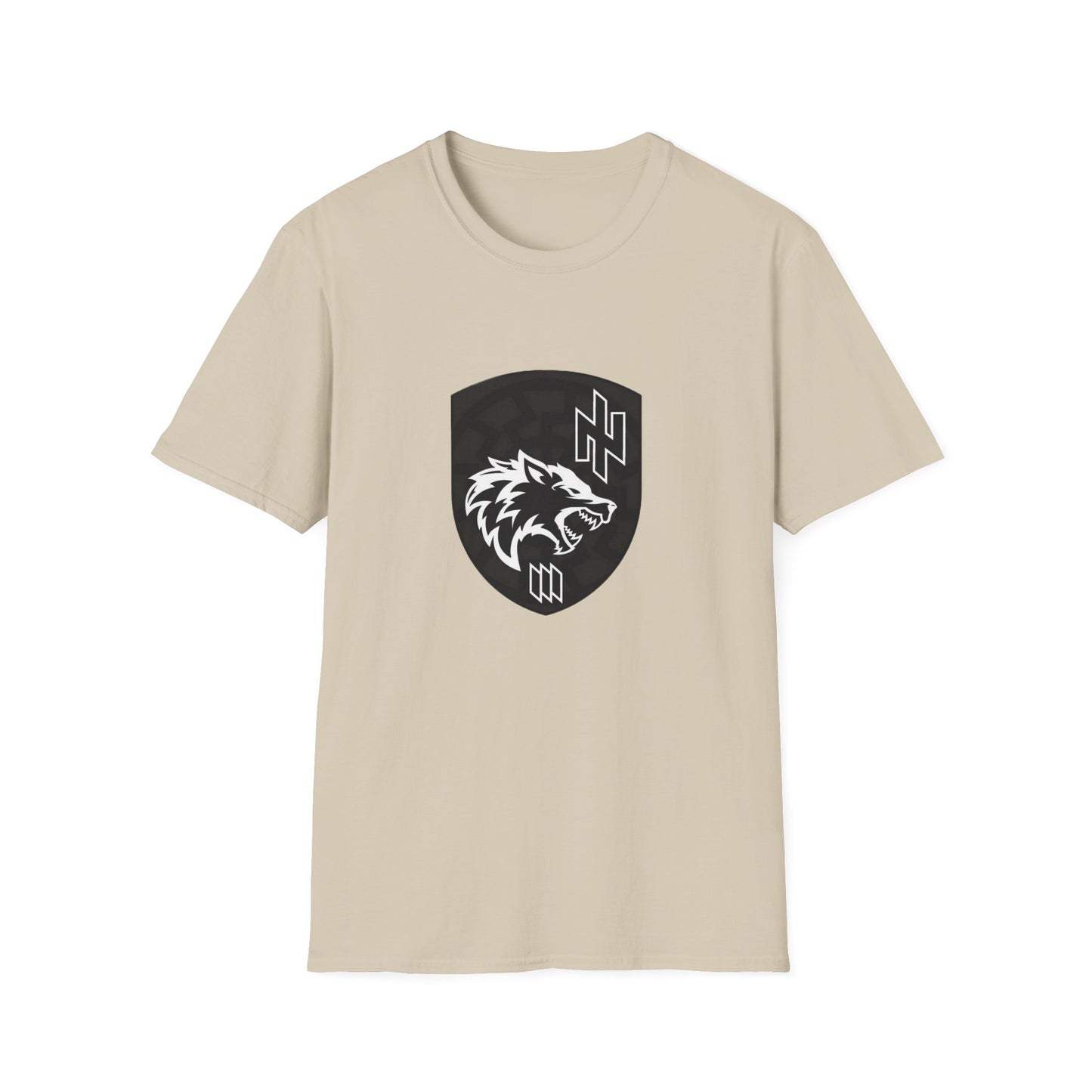 One side 3rd Separate Assault Brigade Wolf Unisex Softstyle T-Shirt