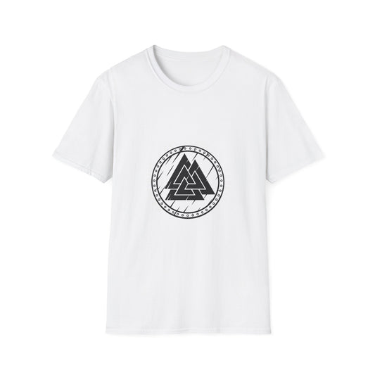 Valknut Nordic Rune T-Shirt — Viking Symbol Graphic Tee