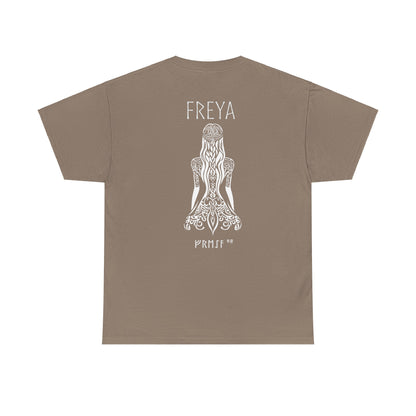 Valhalla Division Wolf, Viking  Freya Heavy Cotton Tee