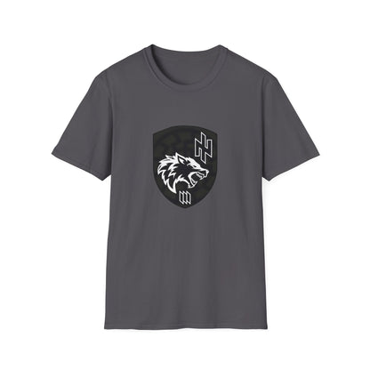 One side 3rd Separate Assault Brigade Wolf Unisex Softstyle T-Shirt