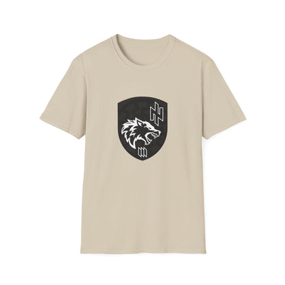 One side 3rd Separate Assault Brigade Wolf Unisex Softstyle T-Shirt