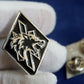 New Pin Type 2 Rhombus Badge  ARMY of UKRAINE Former AZOV 3rd Separate Assault Brigade Werewolf