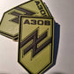 UKRAINE AZOV BATTALION Regiment OLIVE or YELLOW PVC  Patch Emblem  Variation