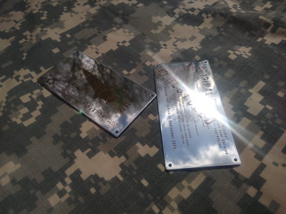 Army Gift Keychain Sign Made from Downed Russian Missle Kinzhal Kh-47 from Kyiv of Ukraine