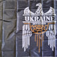 Ukraine Division Eagle Flag Banner Black Sun